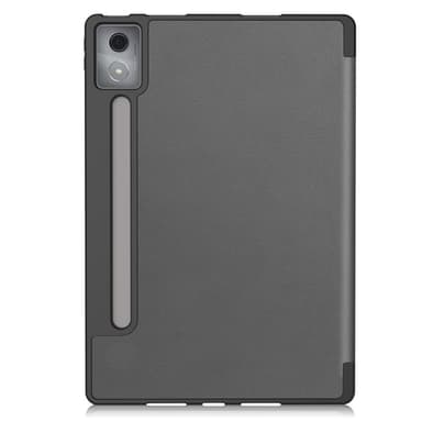 For Lenovo Idea Tab Pro Case Tri-Fold stativdeksel med penneholder - Grå