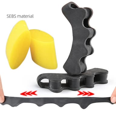 Tåskiller med fem hull - Relief tådeler