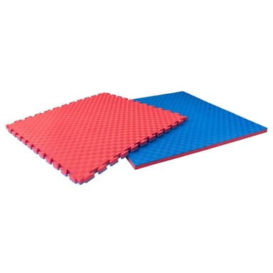 Tatami matte 100 x 100 x 3cm (1-3stk) - 1 stk - Blå rød