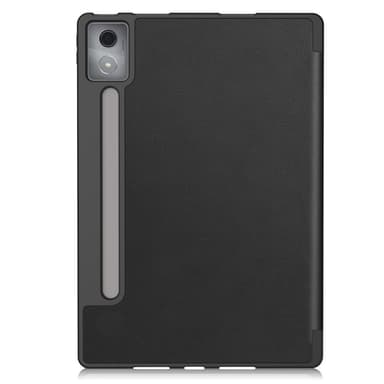 For Lenovo Idea Tab Pro Case Tri-Fold stativdeksel med penneholder - svart