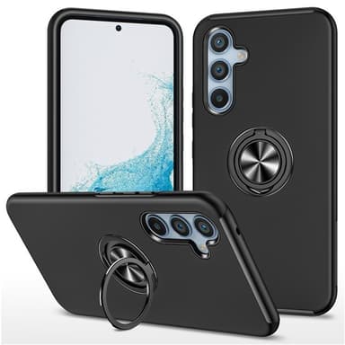 Samsung Galaxy S25 / S24 Hybrid Deksel Med Fingerring