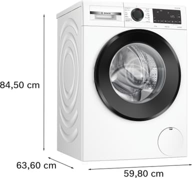 Bosch Vaskemaskin WGG256ZESN (Hvit)
