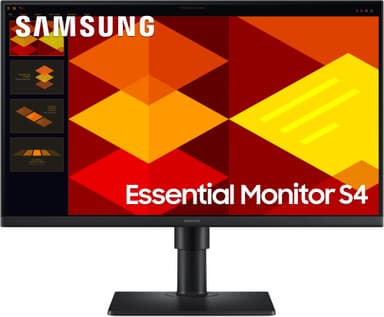 Samsung S4 Essential 24" IPS-skjerm LS24D402GAUXEN