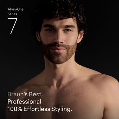 Braun All-in-One Series 7 kroppstrimmer AIO7580 (blå)