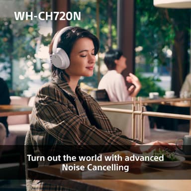 Sony WH-CH720N trådløse around-ear hodetelefoner (sort)