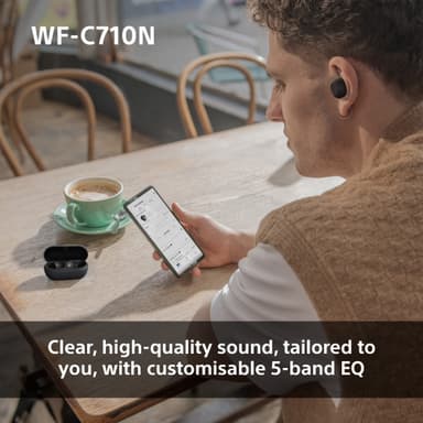 Sony WF-C710N helt trådløse in-ear hodetelefoner (sort)