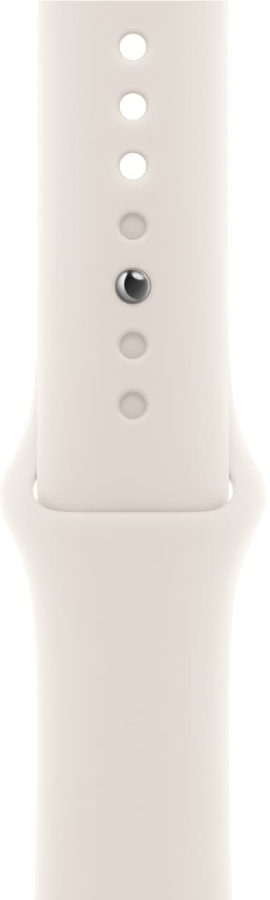 Apple 46mm Sport Band M/L (hvit)