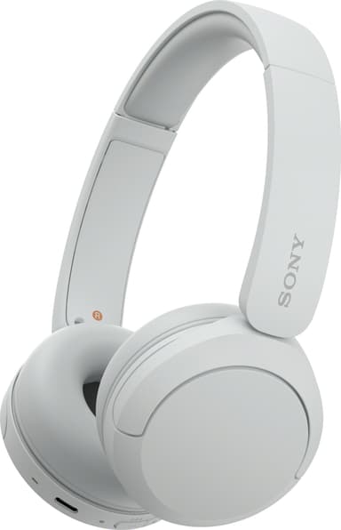 Sony WH-CH520 trådløse on-ear hodetelefoner (hvit)