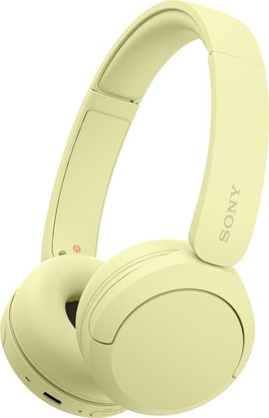 Sony WH-CH520 trådløse hodetelefoner (gul)
