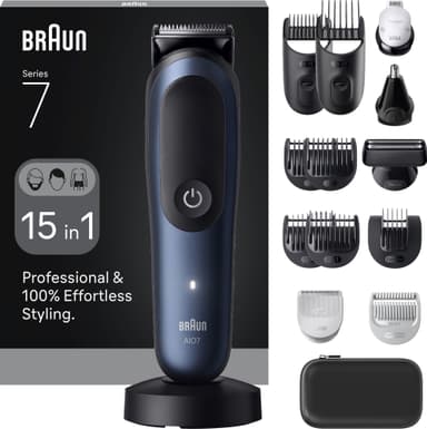 Braun All-in-One Series 7 kroppstrimmer AIO7580 (blå)