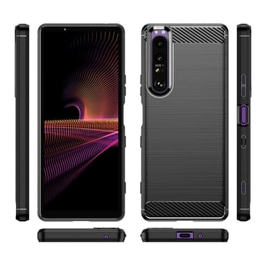 Beskyttende TPU-telefondeksel til Sony Xperia XZ1 Compact - Svart