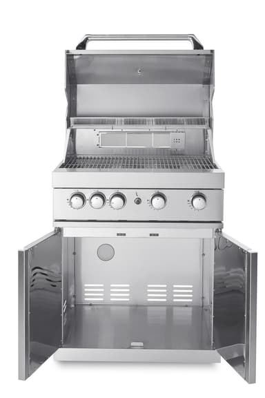 Myoutdoorkitchen - Frittstående gassgrill med 4 effektive brennere og infravarme