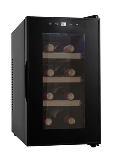 Frittstående termoelektrisk vinskap - Northern Collection 8 Black