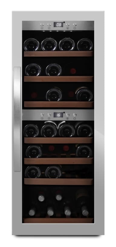 Frittstående vinskap - WineExpert 38 Stainless