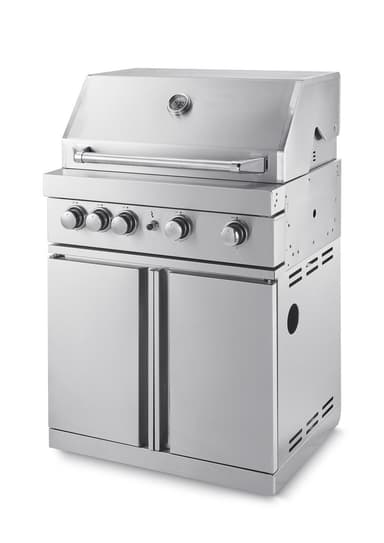 Myoutdoorkitchen - Frittstående gassgrill med 4 effektive brennere og infravarme