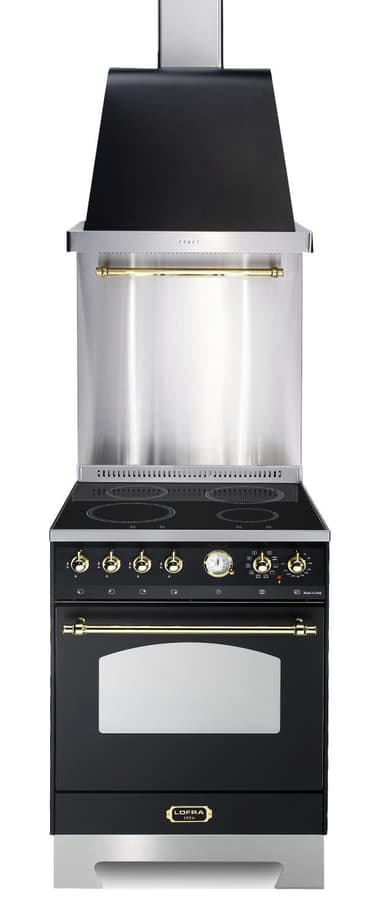 Lofra - Dolce Vita 60 cm (1 ovn) (Svart/Messing) Induksjon