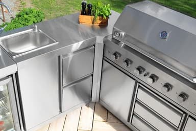 Myoutdoorkitchen - Hjørnemodul 90°