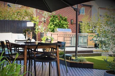 Myoutdoorkitchen - Hjørnemodul 90°