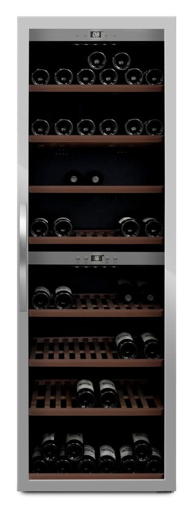 Frittstående vinskap - WineExpert 180 Stainless