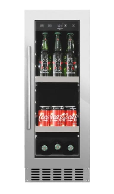 Innbyggbart ølskap / drikkekjøler - BeerServer 30 Stainless
