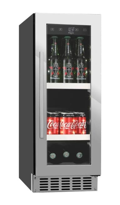Innbyggbart ølskap / drikkekjøler - BeerServer 30 Stainless