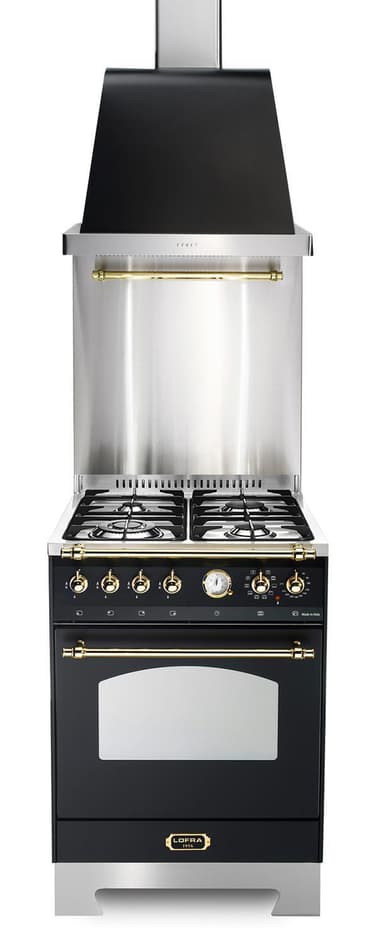 Lofra - Dolce Vita 60 cm (1 ovn) (Svart/Messing) Gass