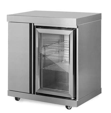 Myoutdoorkitchen - Modul med kjøleskap og oppbevaringsskap