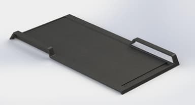 Teppanyaki stekebord for induksjon