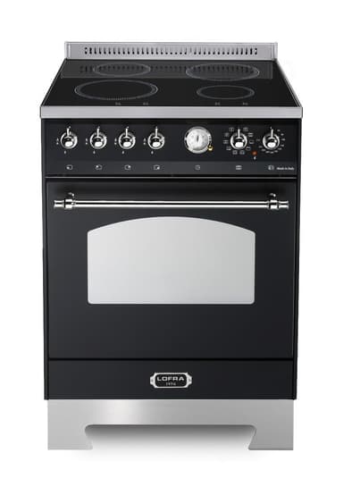 Lofra - Dolce Vita 60 cm (1 ovn) (Svart/Krom) Induksjon