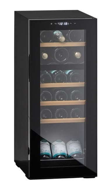 Frittstående vinskap - Northern Collection 18 Black