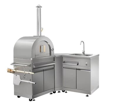 Myoutdoorkitchen - Inox Range - Hjørnemodul 90°