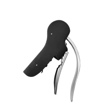 Flaskeåpner med gåsehode - Unik og elegant flaskeåpner Sort