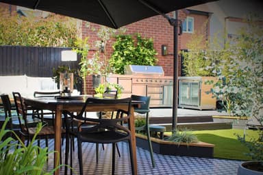 Myoutdoorkitchen - Modul kjøleskap med dobbeldører