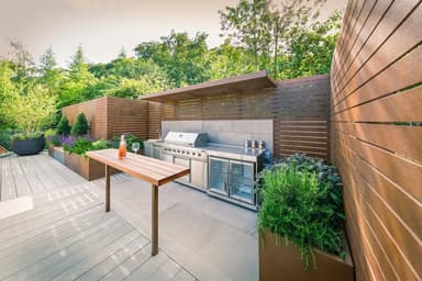Myoutdoorkitchen - Modul kjøleskap med dobbeldører