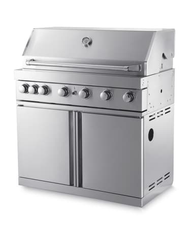 Myoutdoorkitchen - Frittstående gassgrill med 6 brennere og infravarme