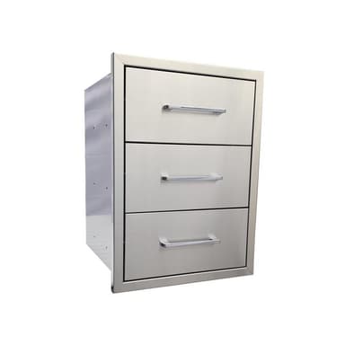 Myoutdoorkitchen - Built-in - Innbyggbar trippelskuff