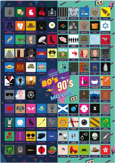 Mad Monkey Top 100 80s & 90s filmplakat