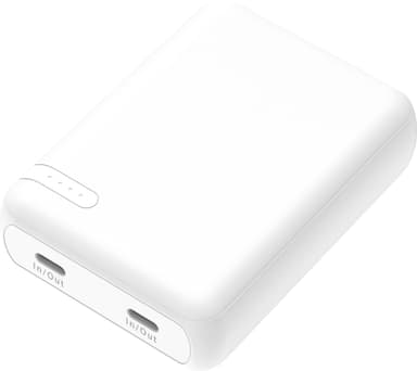 Goji 10000mAh Mini powerbank (hvit)