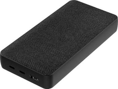 Sandstrøm 20000mAh powerbank med PD (sort)