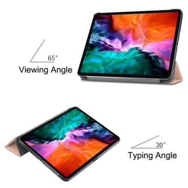 Etui med stativ for iPad Air 13 2024 / Pro 12,9"" 2022 - RoseGold