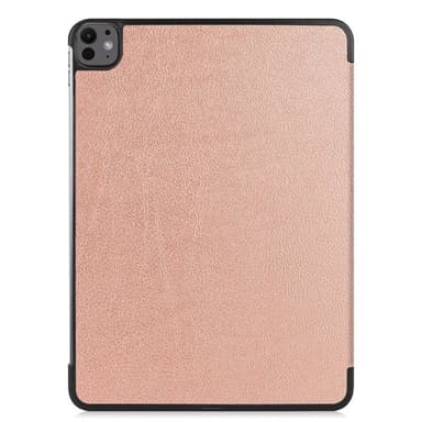 Kunstlærveske med stativ for iPad 13 (2024) - RoseGold