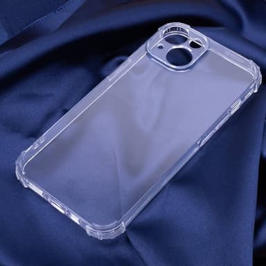 Tynt beskyttelsesetui for iPhone 16 - Clear