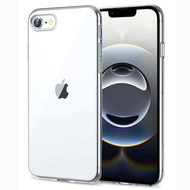 PCH gjennomsiktig silikon deksel iPhone 16e
