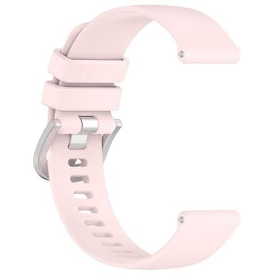 Silikonarmbånd 18 mm til Huawei Watch GT 4 41 mm - Rosa