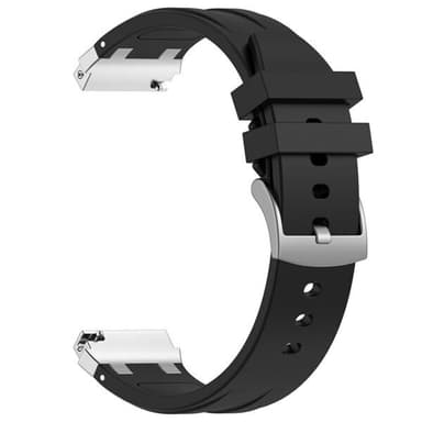 Silikonarmbånd til Amazfit Watch Bip 5 22mm - Svart