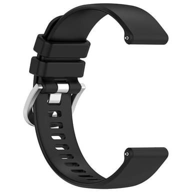 Silikonarmbånd 18 mm til Huawei Watch GT 4 41 mm - Svart