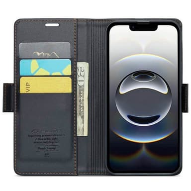 CaseMe mobildeksel 023 iPhone 16e - Svart