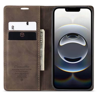 CaseMe mobildeksel 013 iPhone 16e - Coffee
