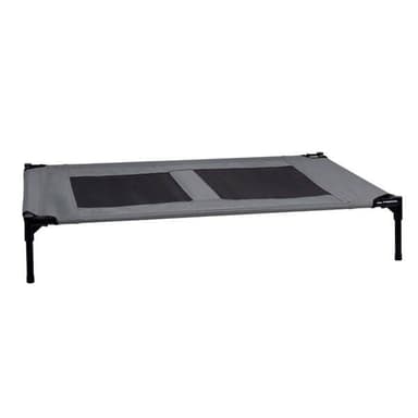 Hundeseng med Ben - Stor, Hevet Design for Bedre Komfort, 106 x 76 x 17cm