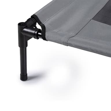 Hundeseng med Ben - Stor, Hevet Design for Bedre Komfort, 106 x 76 x 17cm